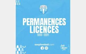 PERMANENCE LICENCE 2023/2024 - 22 Aout 2023