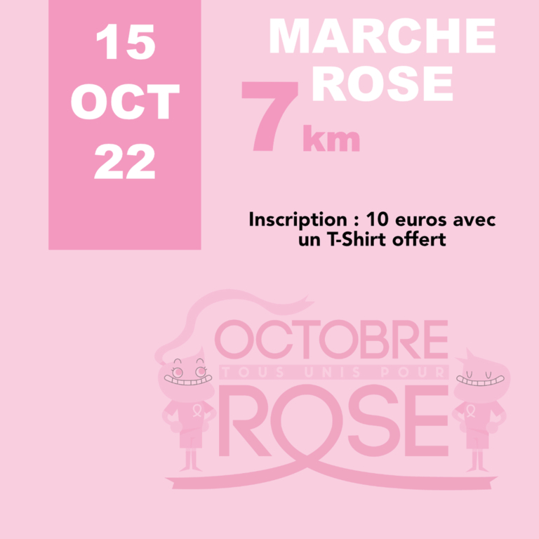 Octobre Rose : 15 octobre 2022