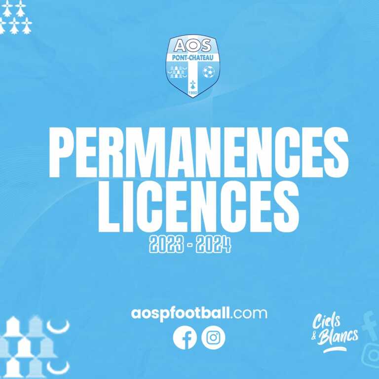 PERMANENCE LICENCE 2023/2024