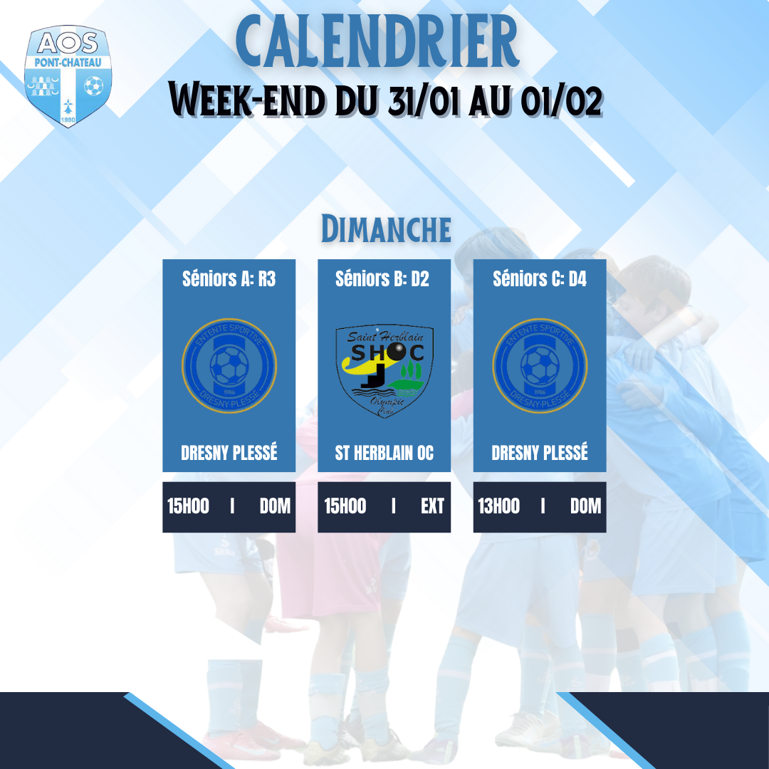 PROGRAMME DU WEEK-END