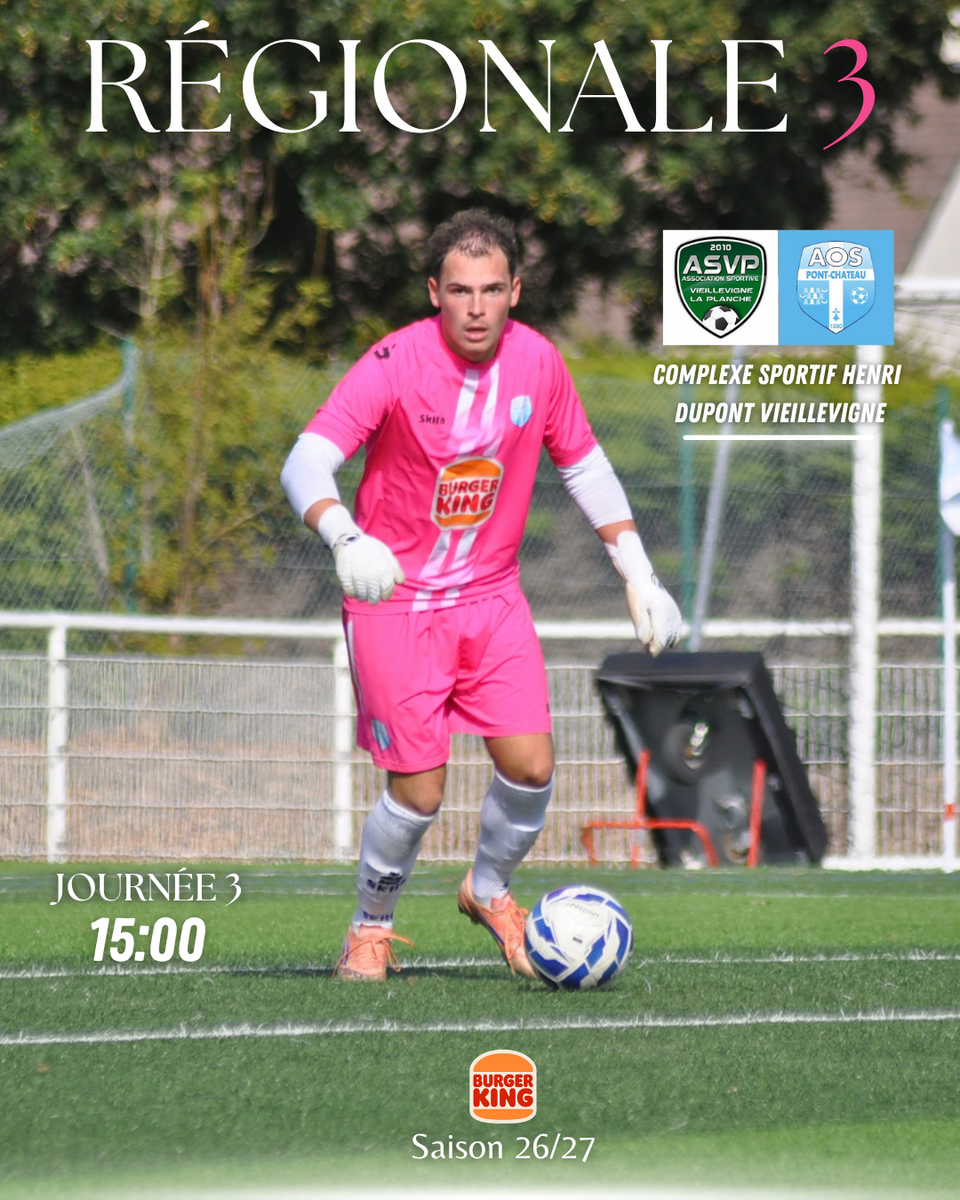 PROGRAMME MATCHS SÉNIORS M