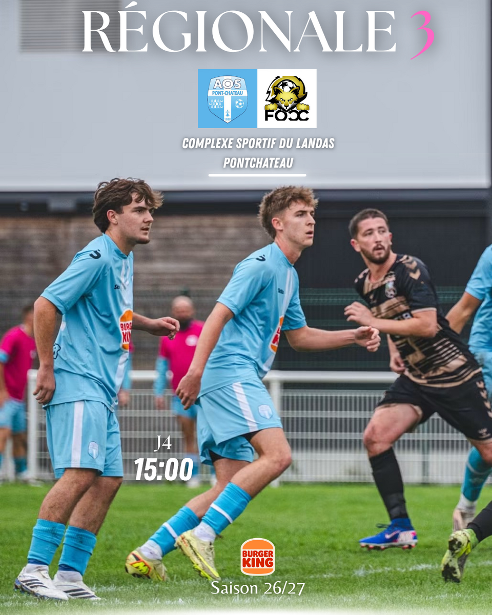 PROGRAMME MATCHS SÉNIORS M