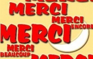 300 000 " Merci " !