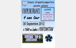 COUPE DE FRANCE 4eme TOUR 30 septembre 2012