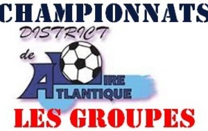 CHAMPIONNATS DISTRICT 2014/2015  : LES GROUPES 