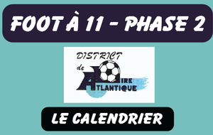 LA PHASE 2 POUR LES U14 à U18