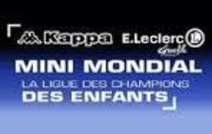 U13: LE TIRAGE DU MINI MONDIAL KAPPA