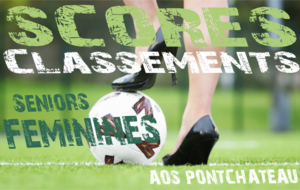 SENIORS F : RESULTATS &amp; CLASSEMENTS DU 24-04-2016