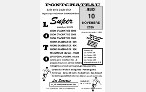 LOTO AOSP Foot du 10-11-2016