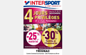 PROMOTIONS INTERSPORT