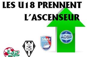 LES U18 PRENNENT L'ASCENSEUR