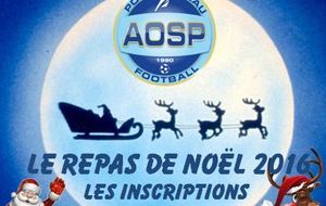 INSCRIPTION POUR LE REPAS DE NOËL