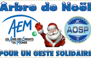 UN ARBRE DE NOËL SOLIDAIRE AVEC LES ENFANTS