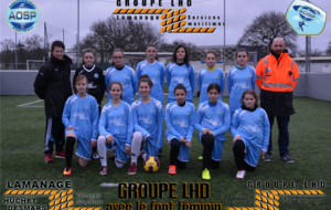 LE GROUPE LHD EQUIPE LES U14F