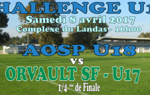 CE SERA L'OSF EN CHALLENGE U18  