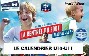 LA RENTREE DU FOOT U11