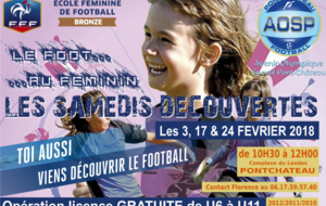 LES SAMEDIS DECOUVERTES ACTE II