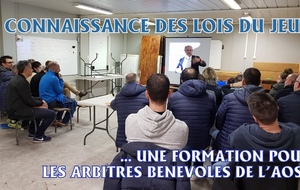 FORMATION DES ARBITRES BENEVOLES