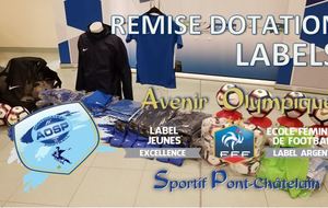 REMISE DES DOTATIONS LABELS