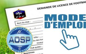 LICENCES : MODE D’EMPLOI