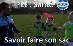 PEF : QUOI METTRE DANS SON SAC ?