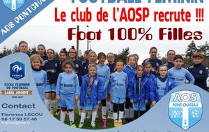 L’AOSP RECRUTE DES FÉMININES