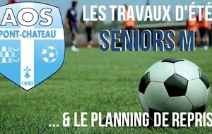 PLANNING DE REPRISE ESTIVALE SENIORS M