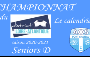 LE CALENDRIER SENIORS D