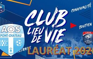 LE CLUB DE VIE DE L’AOSP LAURÉAT !