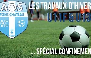 PLANNING U11F &amp; U13F (CONFINEMENT ACTE II)