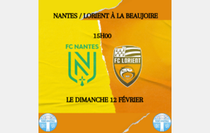 MATCH FC NANTES - LORIENT 12/02/2023