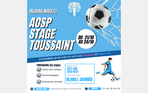 ➡️ 𝗦𝗧𝗔𝗚𝗘 𝗗𝗘 𝗟𝗔 𝗧𝗢𝗨𝗦𝗦𝗔𝗜𝗡𝗧 ⬅️