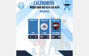 PROGRAMME DU WEEK-END