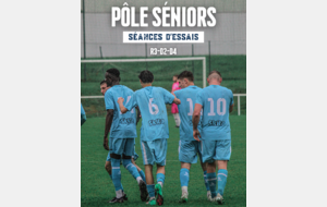 PÔLE SÉNIORS - SÉANCES D'ESSAIS
