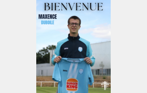 BIENVENUE MAXENCE !