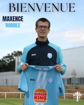 BIENVENUE MAXENCE !
