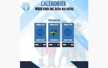 PROGRAMME DU WEEK-END