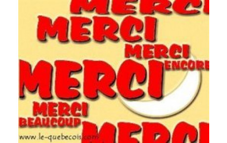 300 000 &quot; Merci &quot;  !
