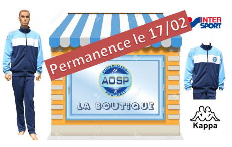 PERMANENCE BOUTIQUE !!!