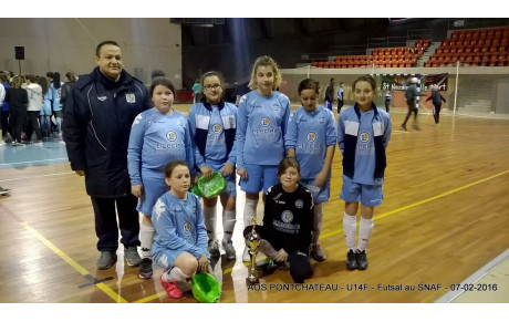 U14F : VICTOIRE AU TOURNOI DU SNAF
