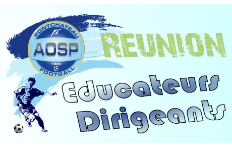 REUNION EDUCATEURS &amp; DIRIGEANTS