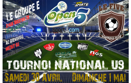LES U9 à L'OPEN FIVE 2016