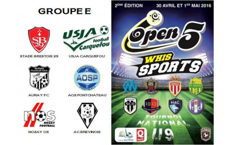 LE PROGRAMME DE L'OPEN FIVE U9