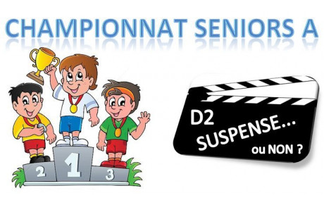 SENIORS A : 3 PRETENDANTS POUR 2 PLACES
