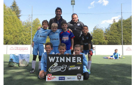 LES EMOTIONS DES U9 A L'OPEN FIVE DE SAUTRON