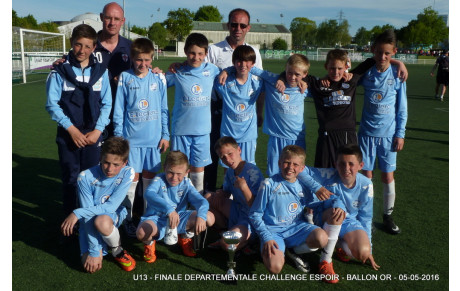 RETOUR SUR LA BELLE FINALE DE L'AJAX U13