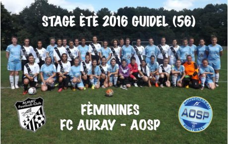 LES FEMININES EN STAGE DE RENTREE