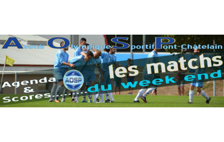 LA RUBRIQUE &quot;LES MATCHS DU WE&quot; FAIT PEAU NEUVE