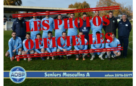 LES PHOTOS OFFICIELLES DES SENIORS