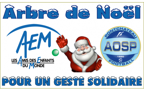 UN ARBRE DE NOËL SOLIDAIRE AVEC LES ENFANTS